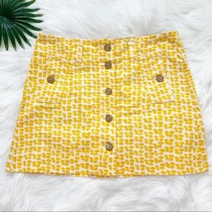 J. Crew | NWT mushroom mini skirt with pockets